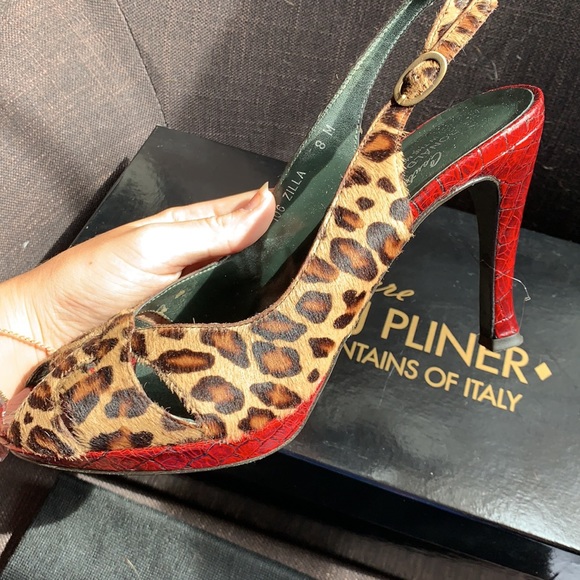 Donald J Pliner Zilla 106 Pumps Faux Fur - Picture 11 of 12